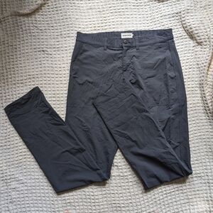 The Alpine Pant in charcoal sz33